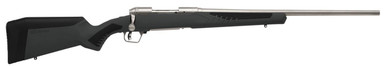 Savage 110 Storm LH 243 Winchester 22" Stainless Steel Barrel AccuFit Gray Stock