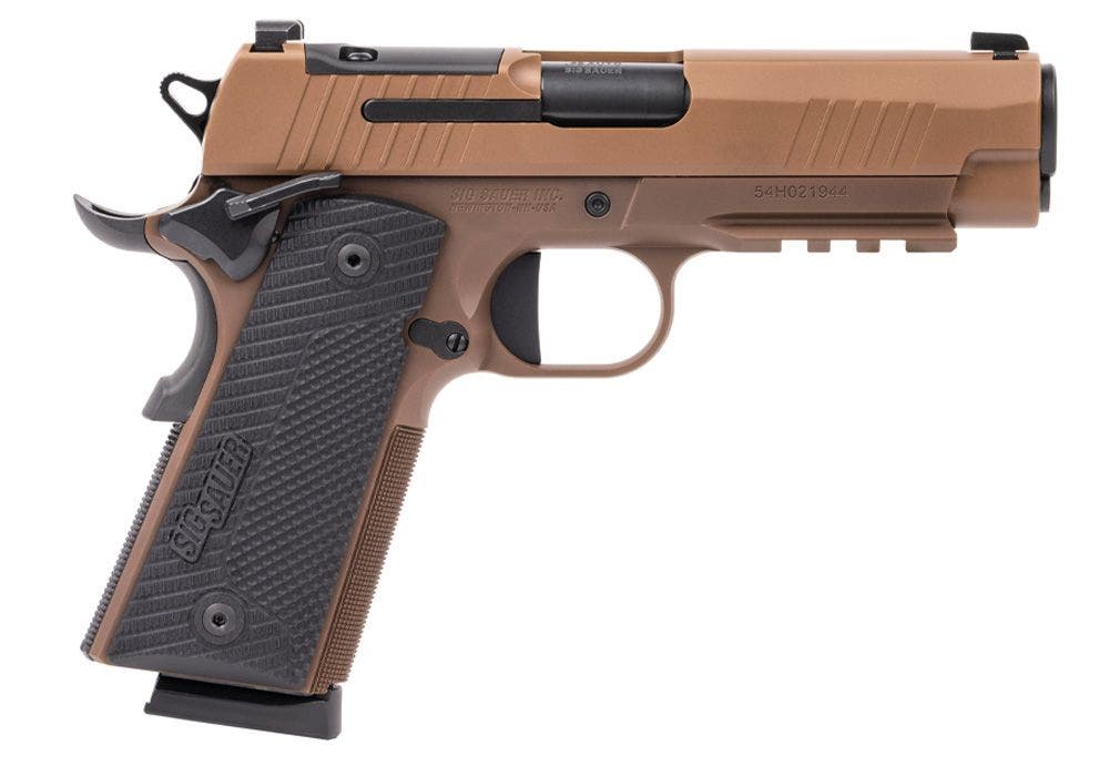 Sig Sauer 1911-X Carry 45 ACP Pistol 4.25" Coyote 1911XCA45CXR3