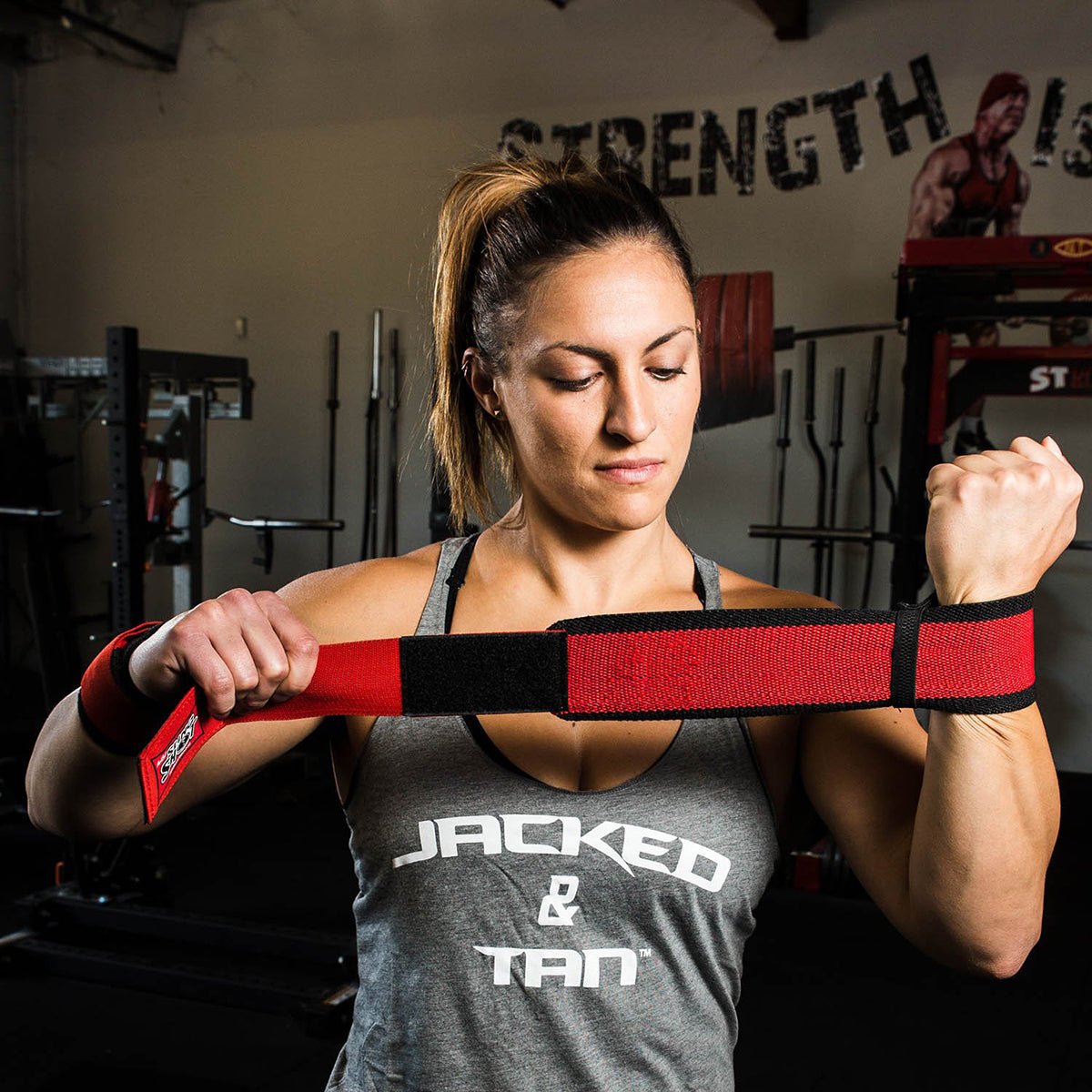 Sling Shot STretchy Wrist Wraps by Mark Bell