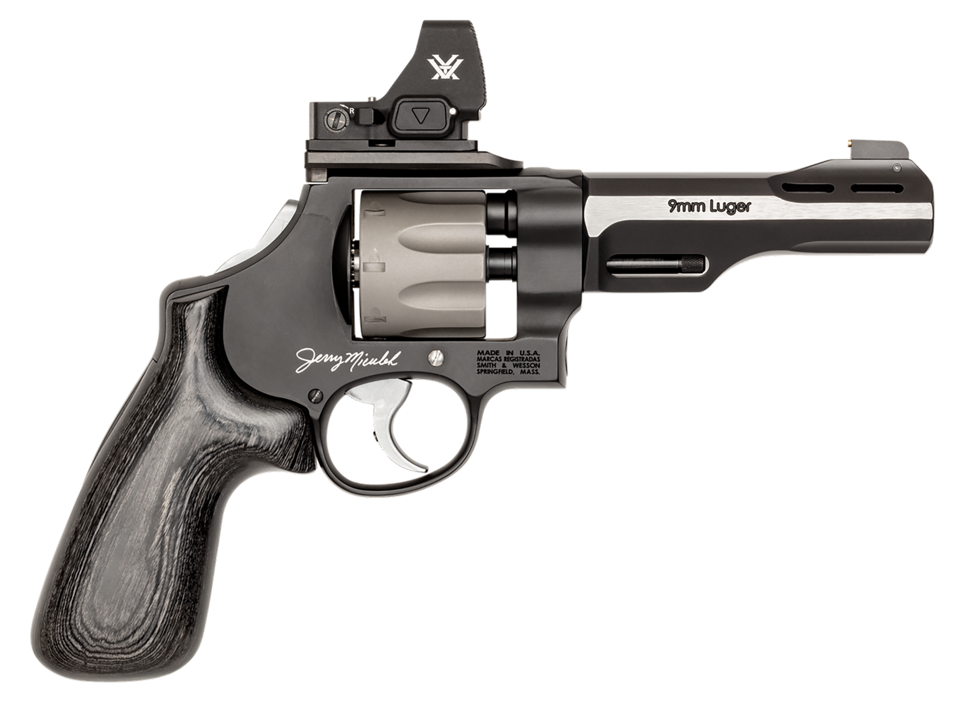 Smith & Wesson Model 327 WR 9MM Luger Revolver 5" Black 14045