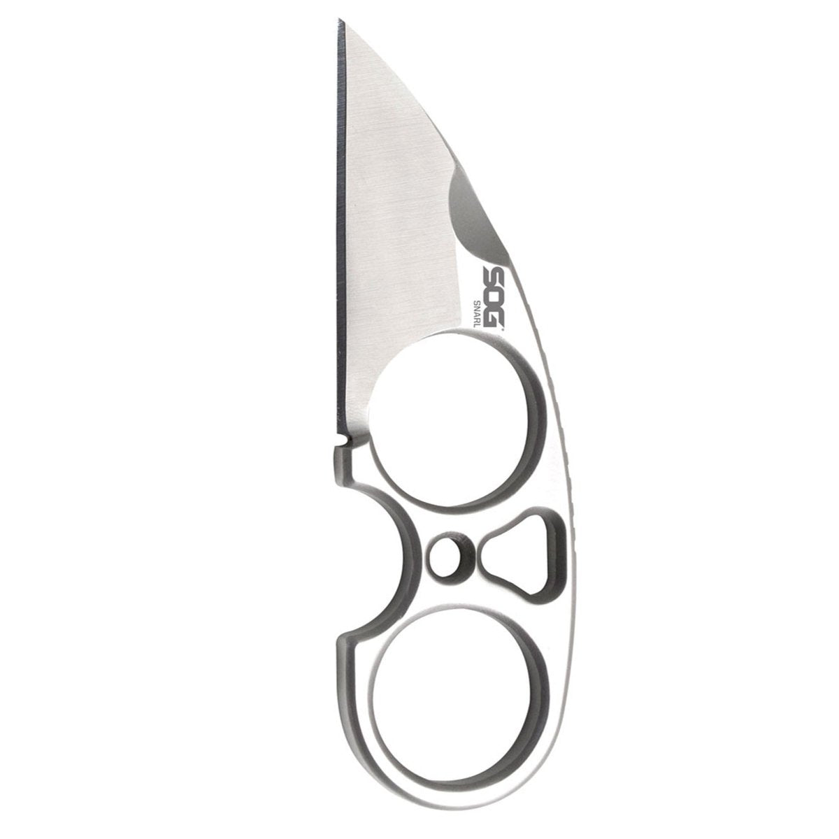 SOG - Snarl - 2.3" Sheepsfoot Style Blade and Black Sheath
