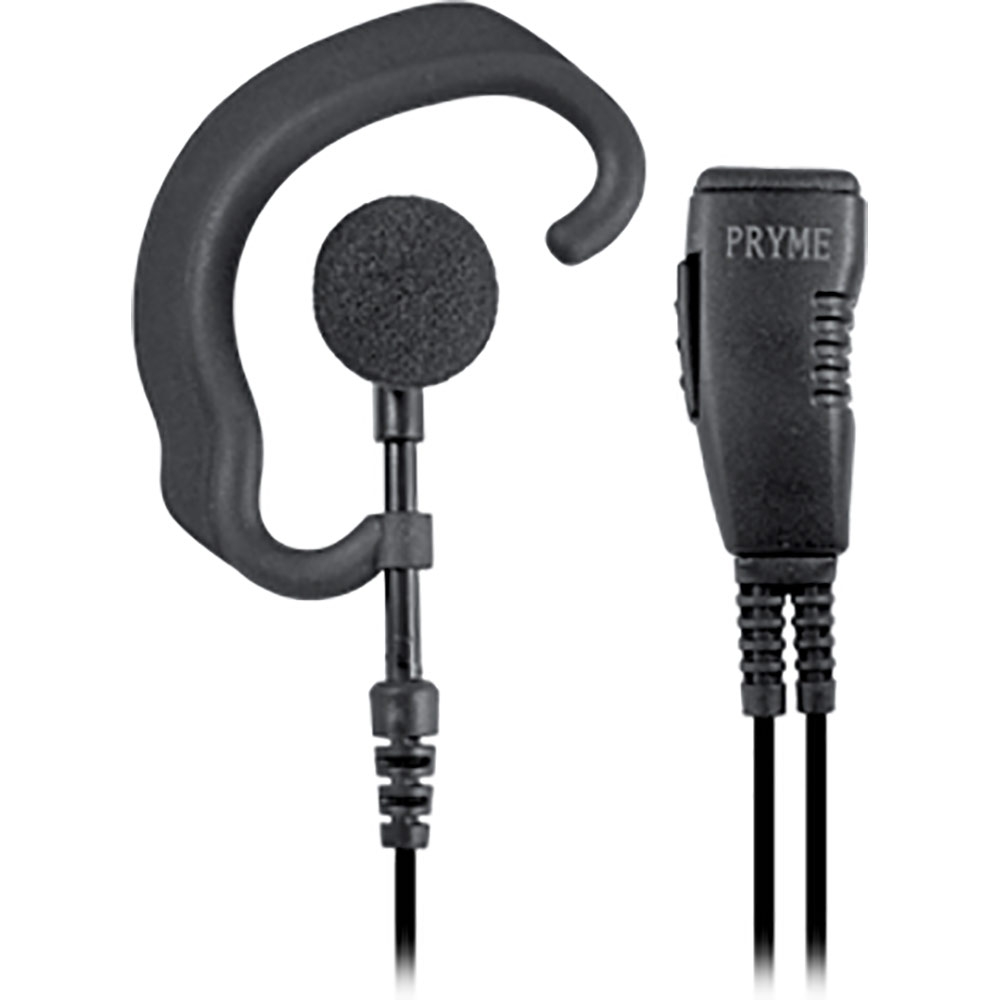 Pryme SPM-330EBF RESPONDER Series Lapel Microphone with Braided Cable