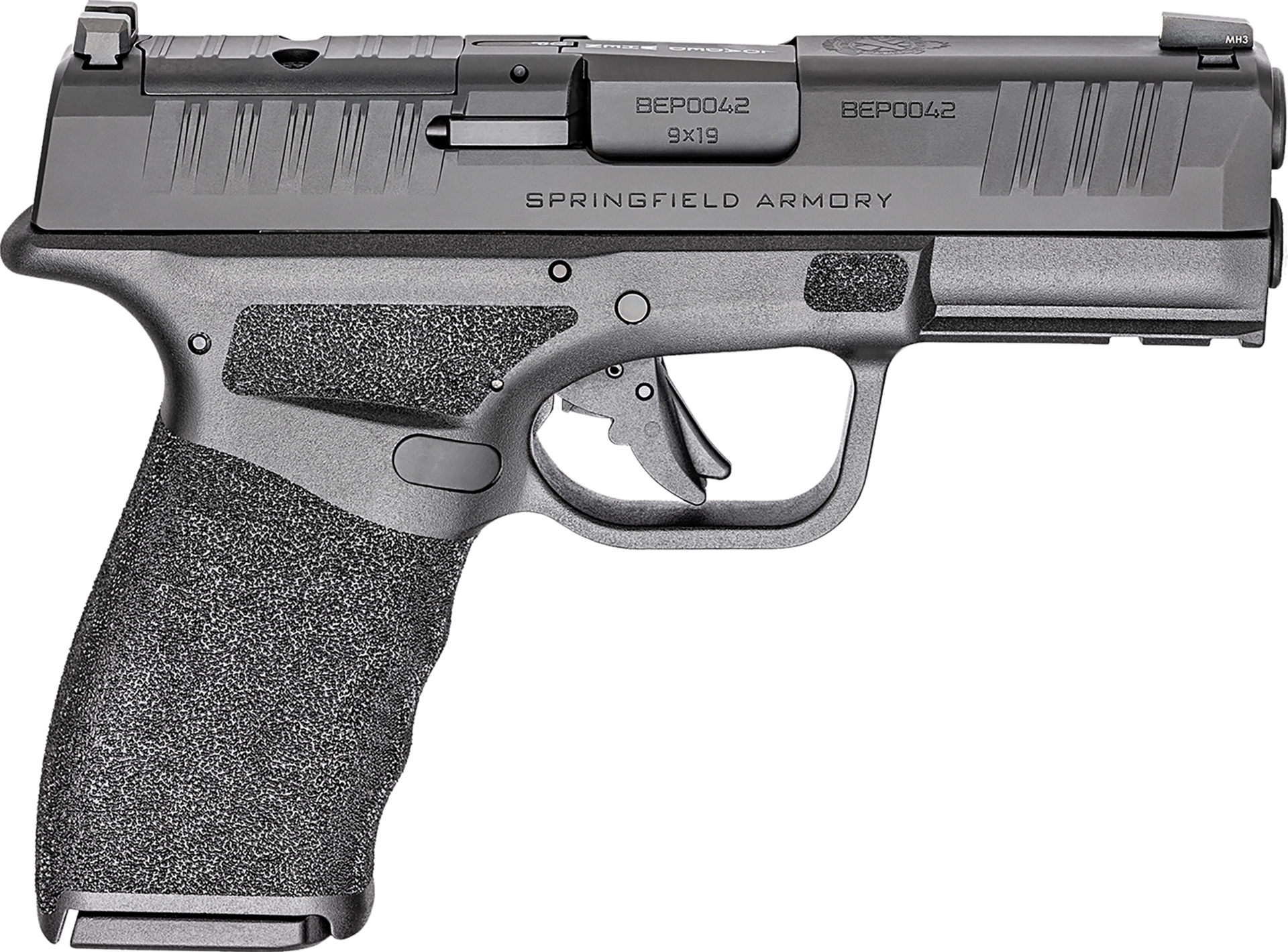 Springfield Armory Hellcat Pro OSP *CA Compliant 9mm Luger Pistol Gear Up Pkg 10+1 3.70" Black HCP9379BOSPCAP