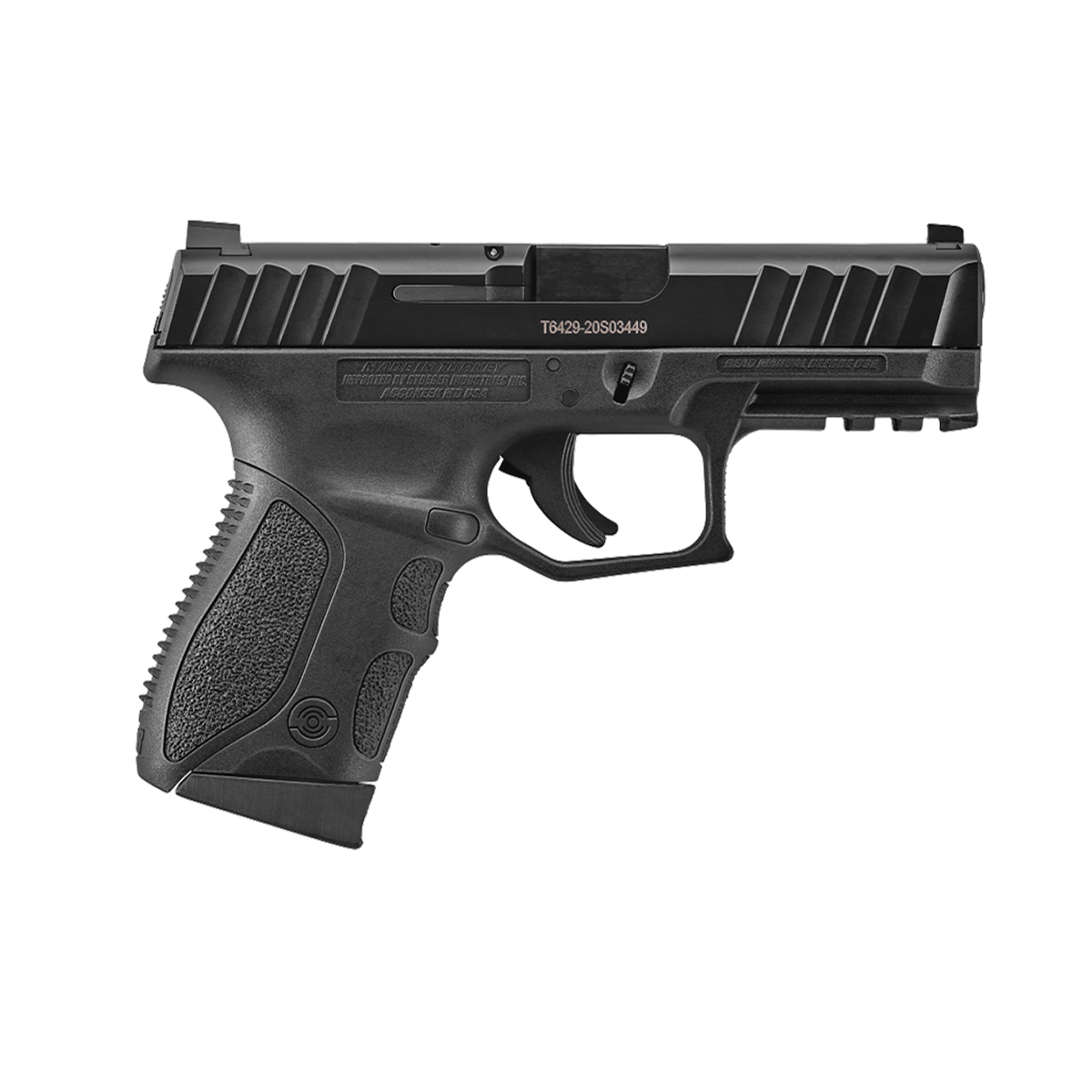 Stoeger STR-9C Compact 9MM Pistol, Black 3.8" 13+1
