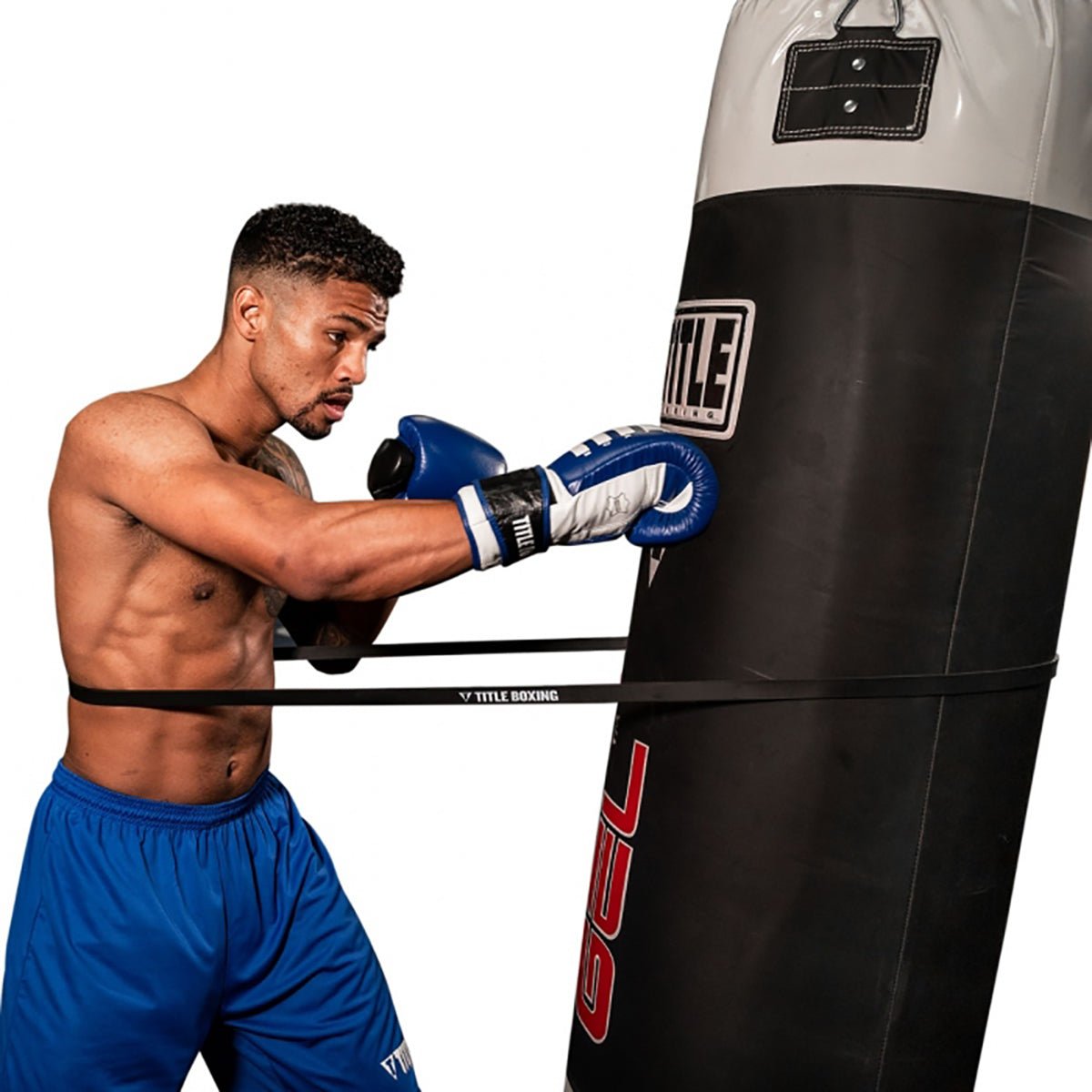 Title Boxing Inside Figthing Resistance Trainer Band - Black