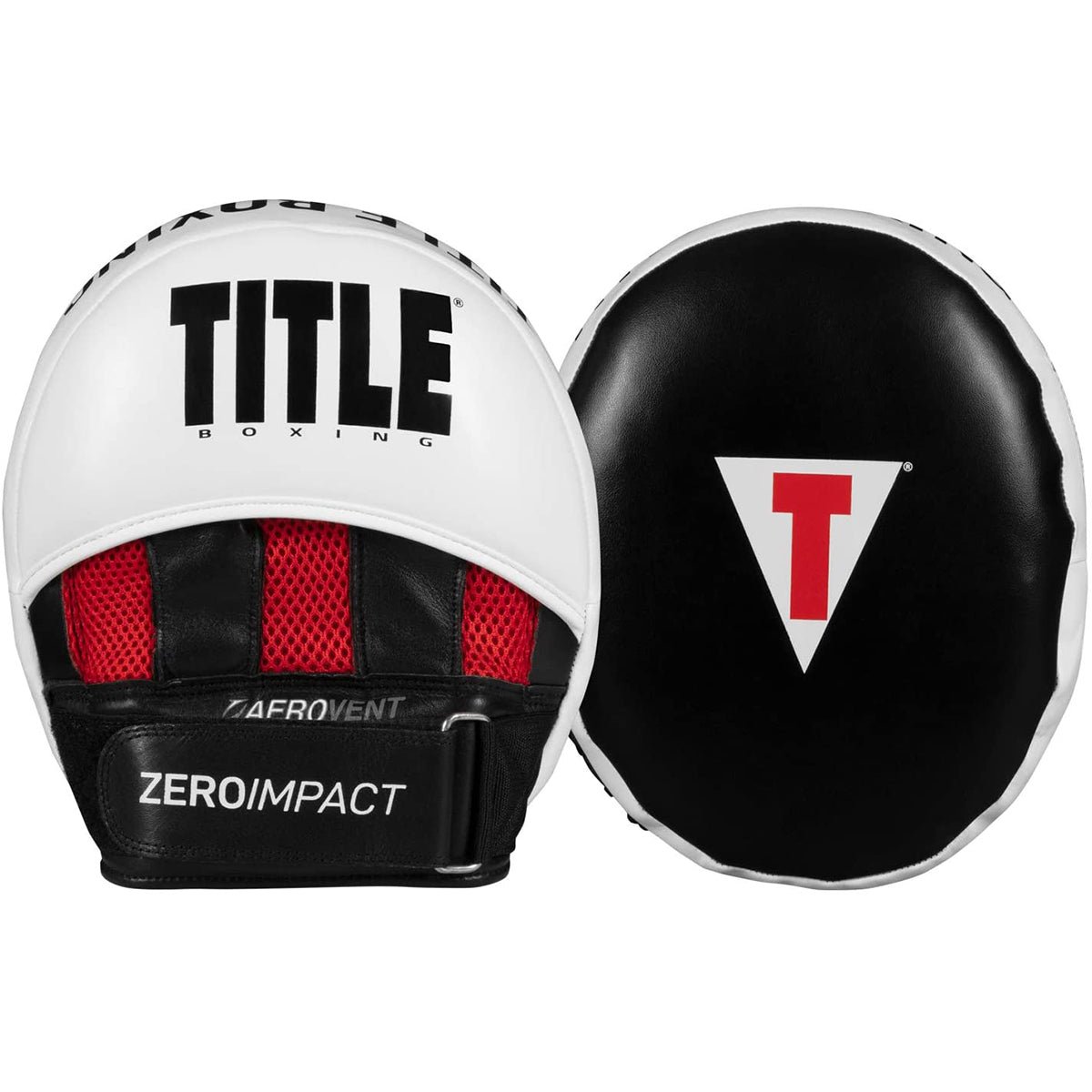 Title Boxing Zero-Impact Rare Air Punch Mitts 2.0 - Black