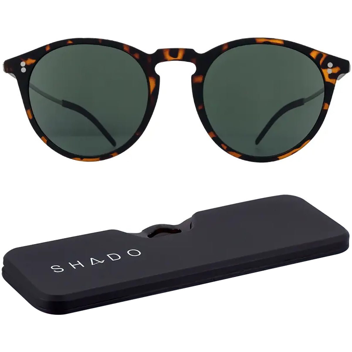 ThinOptics Los Altos Round Polarized Sunglasses with Case