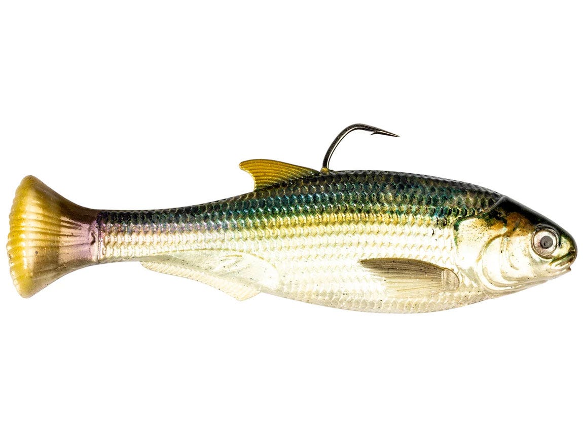 Z-Man Shadtron Lt Slow Sink Swimbait - 4.5" Blueback Herring