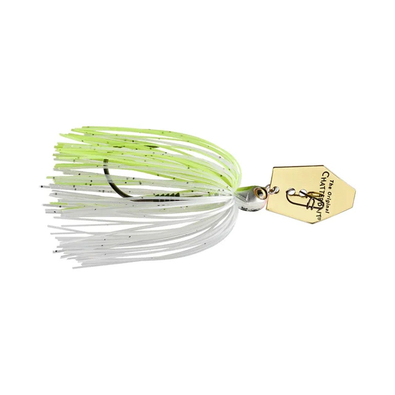 Z-Man Tungsten Elite Evo Chatterbait - 1/2 oz. Chartreuse/White