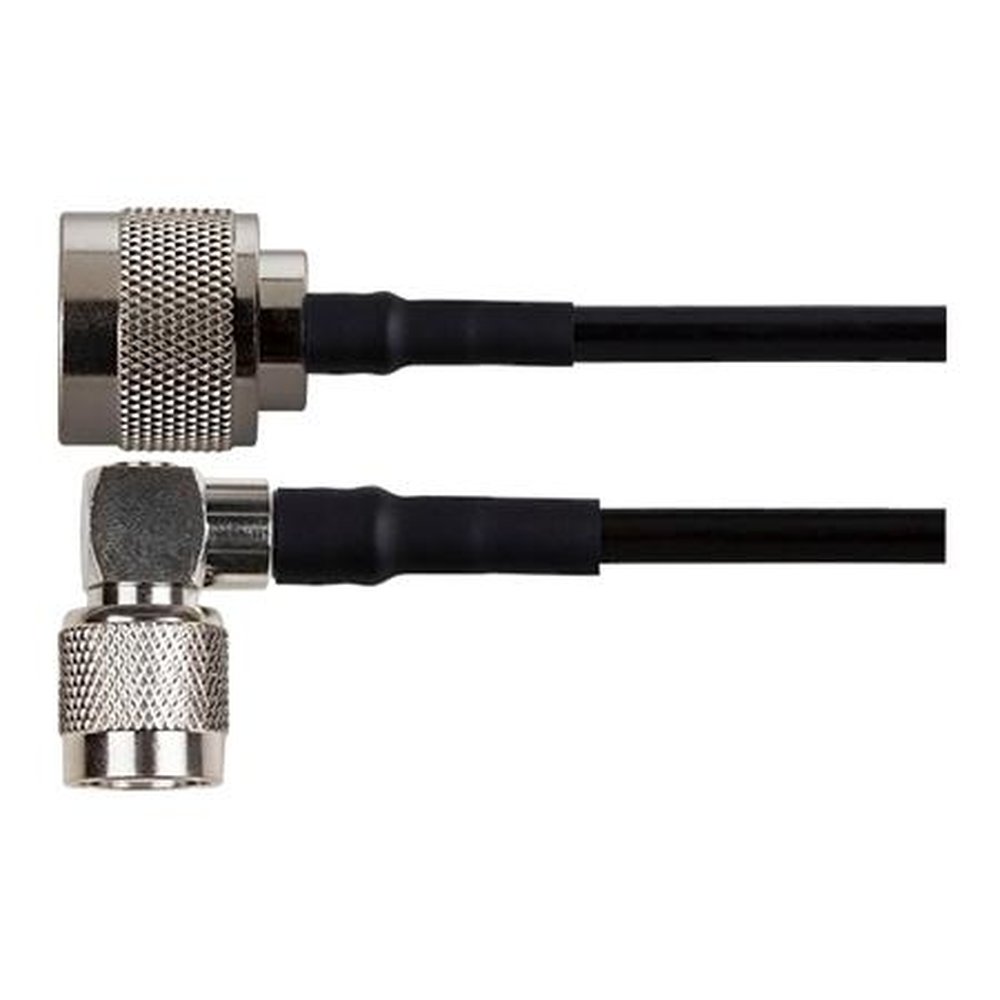 VENTEV TWS195NMRTMRA-3 3' TWS-195 Jumper with N MALE TO RP TNC MALE R/a Connectors