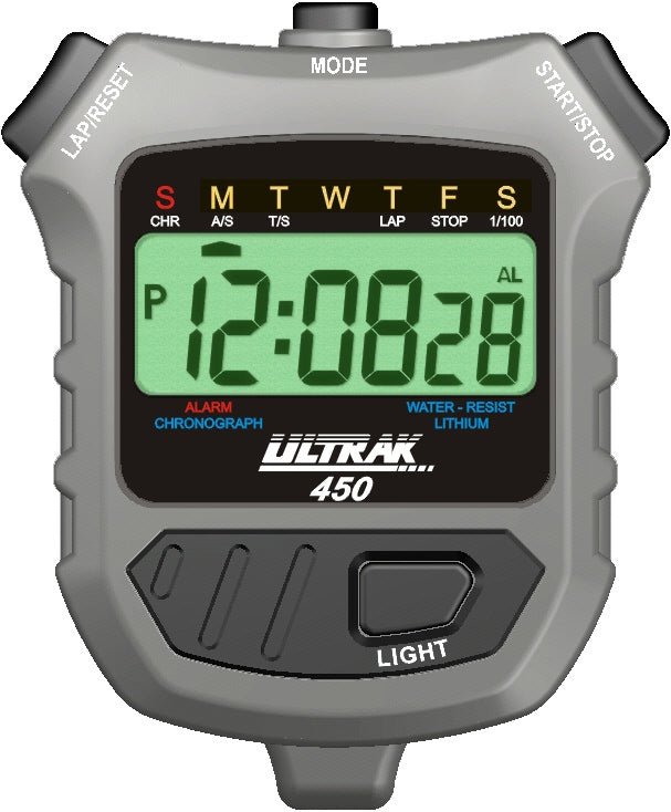 Ultrak 450 Cumulative Split Stopwatch with Electro Luminescent Display