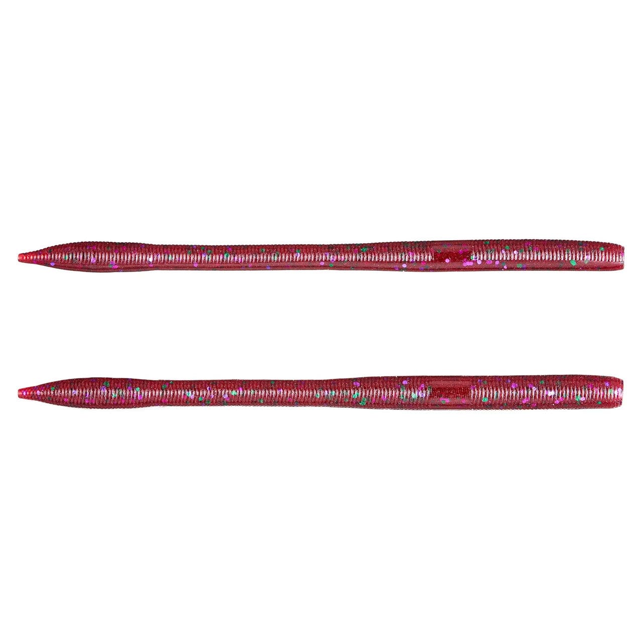 Yamamoto Sensei Straight Tail Worm - 6.5" Plum Candy