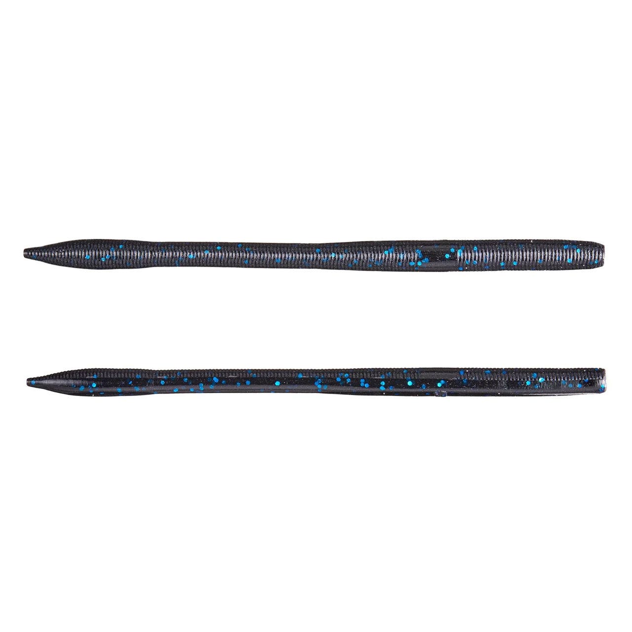 Yamamoto Sensei Straight Tail Worm - 6.5" Black Blue Flake