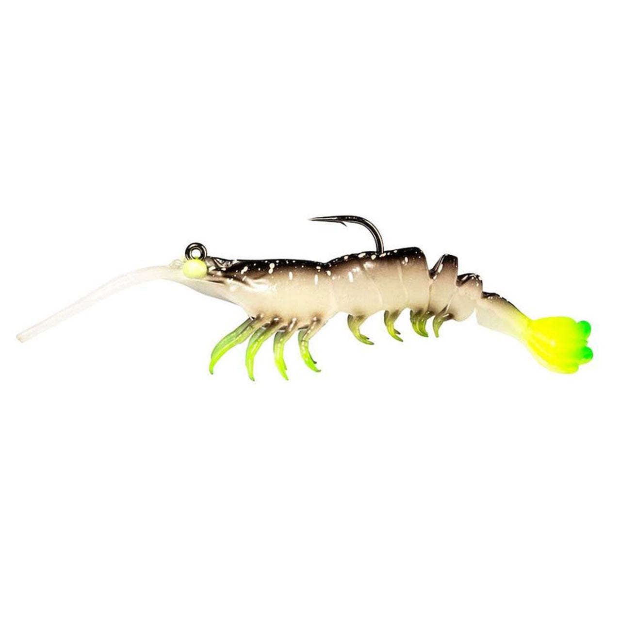 Z-Man PrawnstarZ Shrimp - 5" Glow Chartreuse