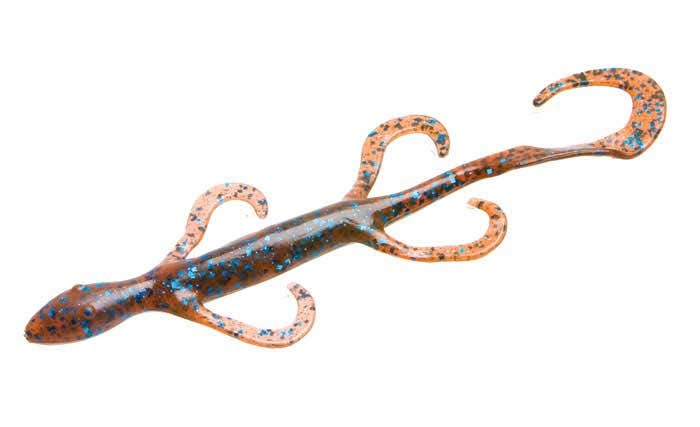 Zoom 6" Lizard - Moccasin Blue