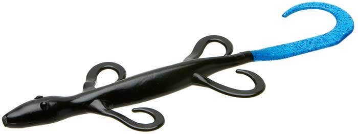 Zoom 6" Lizard - Black Blue Tail