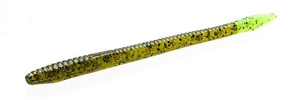 Zoom Finesse Worm - Watermelon Red Chartreuse