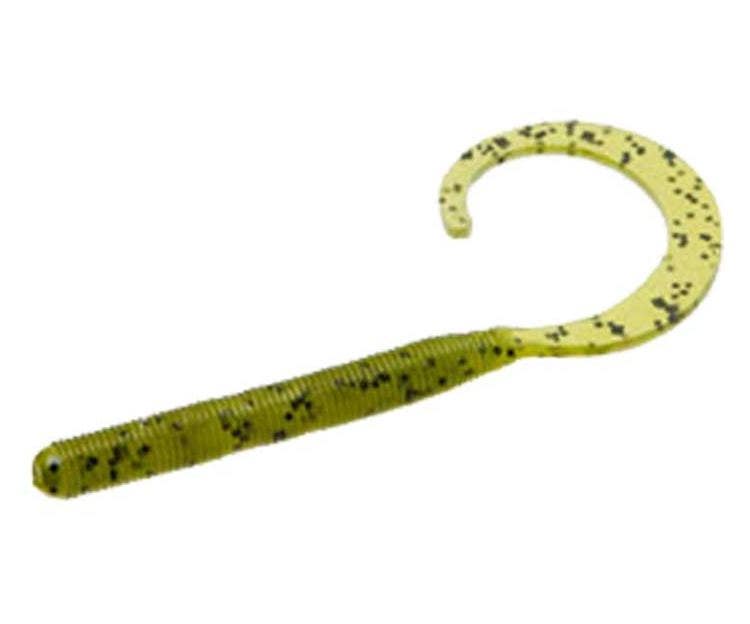 Zoom Curly Tail Worm - Watermelon Seed