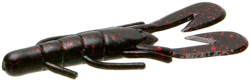 Zoom UV Speed Craw - Black Red Glitter