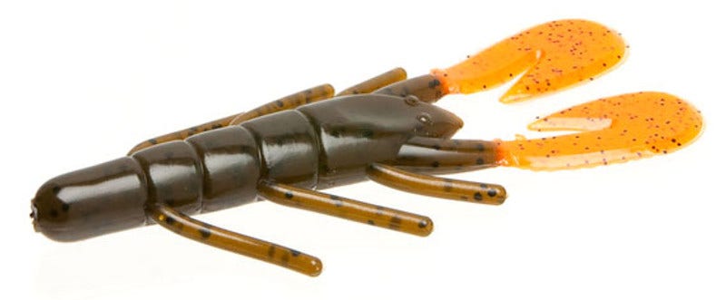 Zoom UV Speed Craw - Green Pumpkin Orange