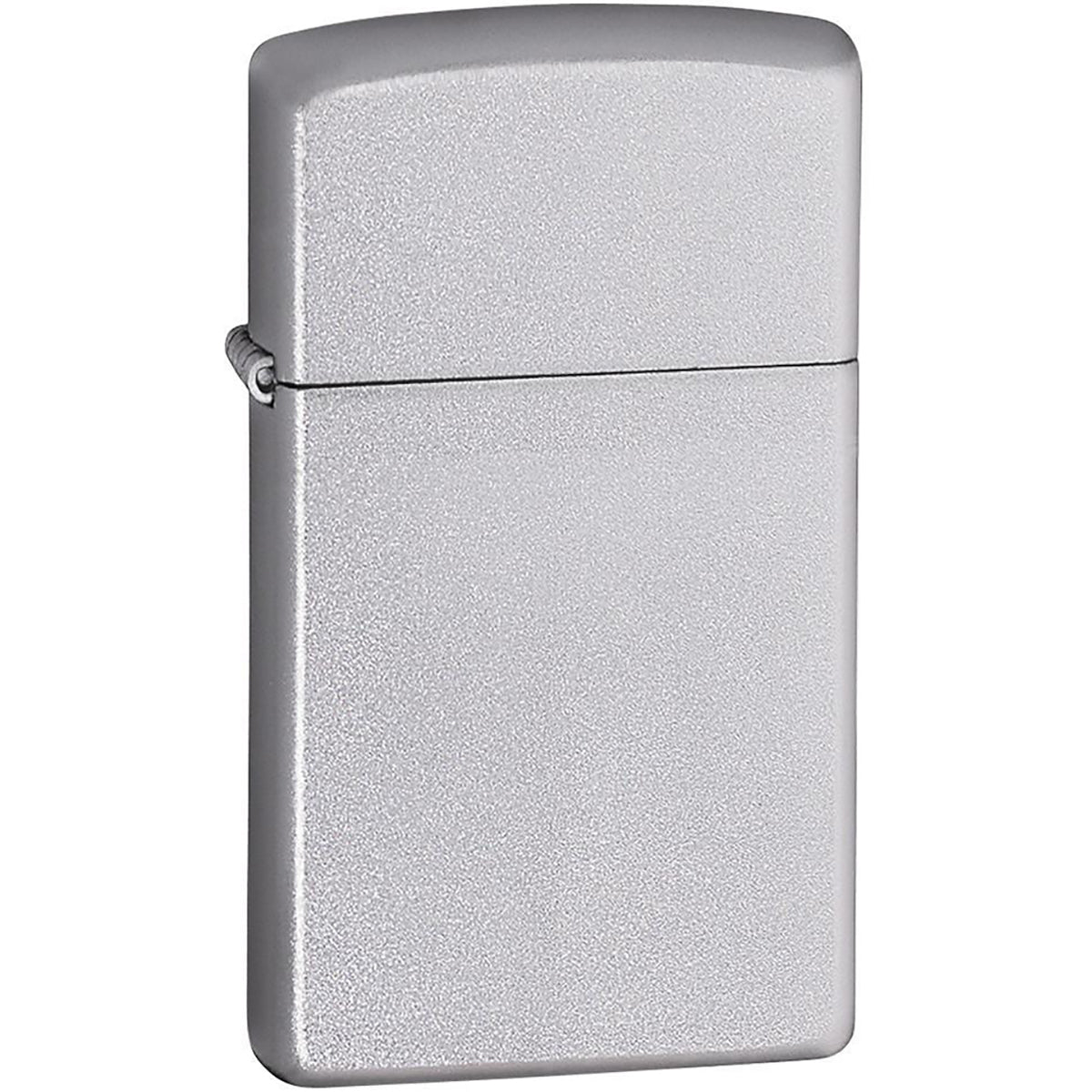 Zippo Slim Satin Chrome Pocket Lighter