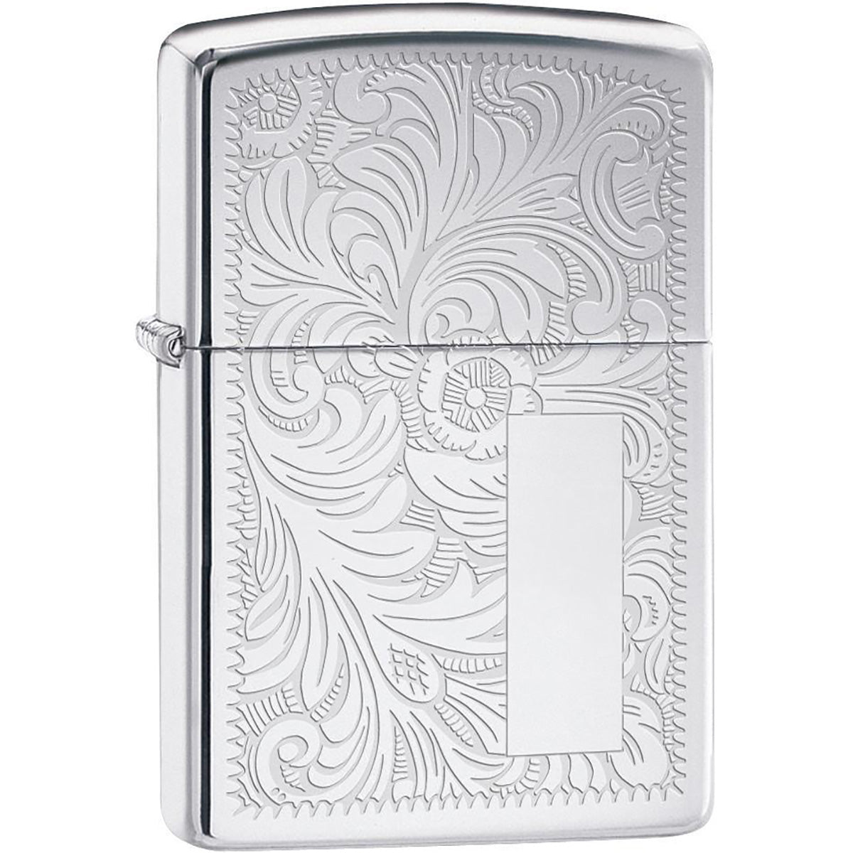 Zippo High Polished Chrome Venetian Pocket Lighter