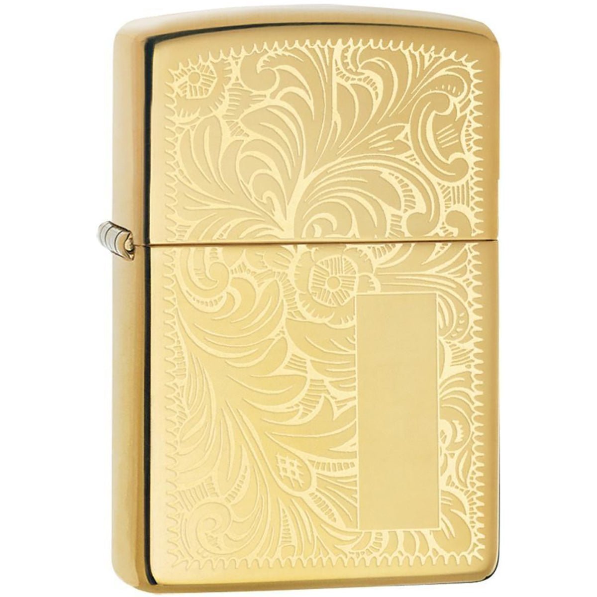 Zippo High Polished Brass Venetian Pocket Lighter