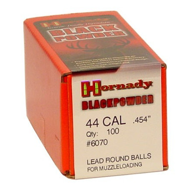 Hornady Lead Balls .454 Dia Revolver