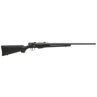 Savage 25 WV Bolt 17 Hornet 22" Black Synthetic Stock Black
