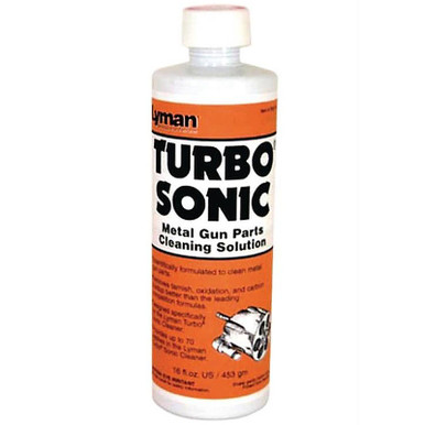 LYMAN 7631707 TURBO SONIC GUN PARTS CLEANING SOLUTION (CONCENTRATE) 16OZ.