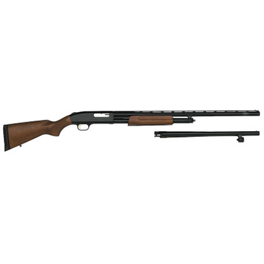 Mossberg 500 Field/Security Combo Pump 12 Ga 28"/18.5" Barrel Wood Stock 6rd