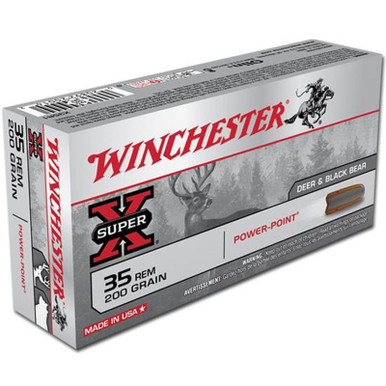 Winchester X35R1 SuperX 35 Remington 200 GR Power Point 20 Rounds