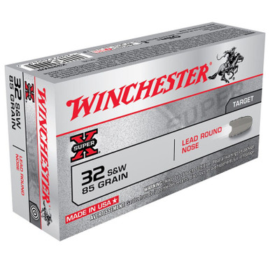 Winchester X32S&WP SuperX 32 S&W 85 GR LRN 50 Rounds