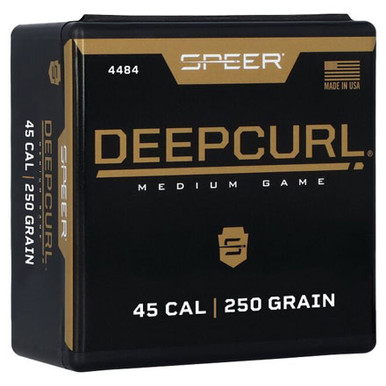 Speer Deep Curl Handgun Hunting 4484 .45 Cal 250 gr Hollow Point Bullets-50cnt