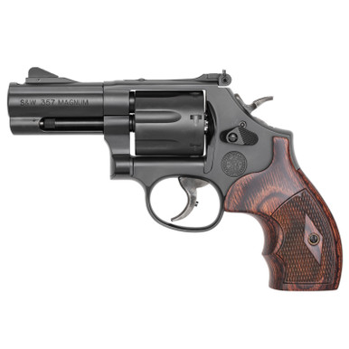 Smith & Wesson 586 L-Comp .357 Mag 3" Full Lug Ported Barrel Black Finish 7 Round