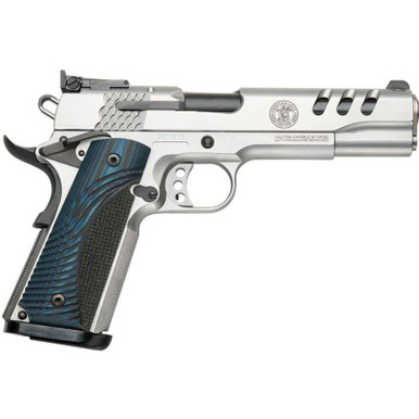 Smith & Wesson Performance Center 1911 Custom 45 ACP 5" SS Throated Barrel G10 Custom Grip