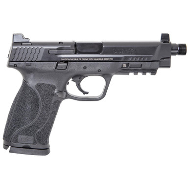 Smith & Wesson M&P45 M2.0 45 ACP 5" Threaded Barrel Tall White Dot Sights No Thumb Safety 10rd Mag