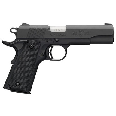 Browning 1911 Black Label .380 ACP 4.25" Barrel 8rd Black