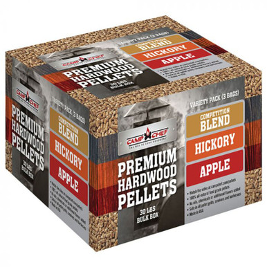 Camp Chef Premium Hardwood Pellets Variety Box