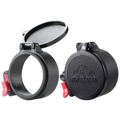 Butler Creek Flip-Open Scope Cover Eyepiece Size 11 Polymer Black, 20110