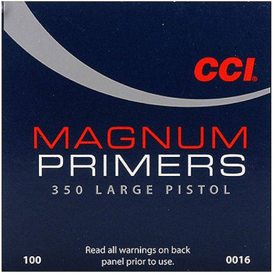 CCI 350 MAG LARGE PISTOL PRIMER 100 CT