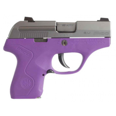 Beretta Pico .380 ACP 2.7" 6rd Adjustable Sights Lavender Frame