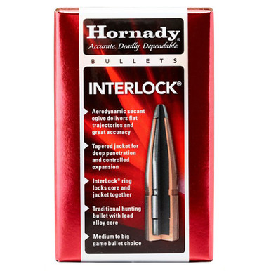 HORNADY 4503 45 CAL .458 350 GR FP INTERLOCK 50 CT.