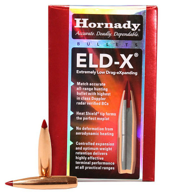 HORNADY 25418 25 CAL .257 110 GR ELD-X 100 CT.