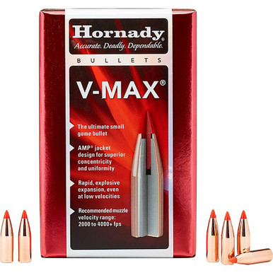 HORNADY 21710 17 CAL .172 20 GR V-MAX 100 CT.