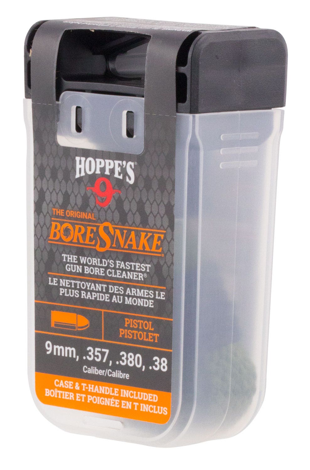 Hoppes No. 9 Boresnake Snake Den 9mm/.38/.357 Pistol Cleaning Rope