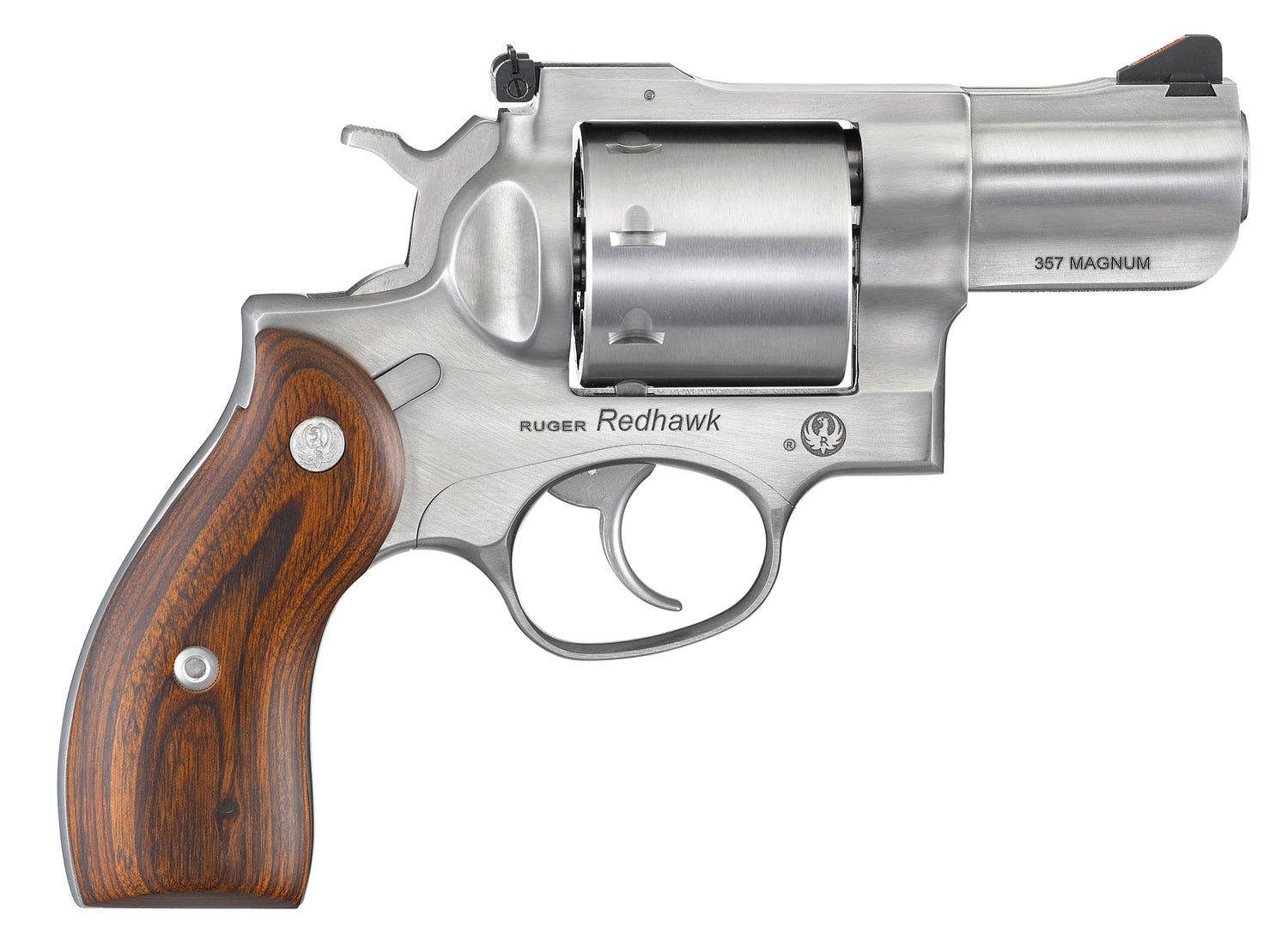 Ruger 5051 Redhawk Revolver, 357 Mag, 2.75" Bbl, Satin Stainless