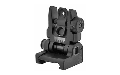 UTG ACCU-SYNC Spring-loaded AR-15 Flip-up Rear Sight