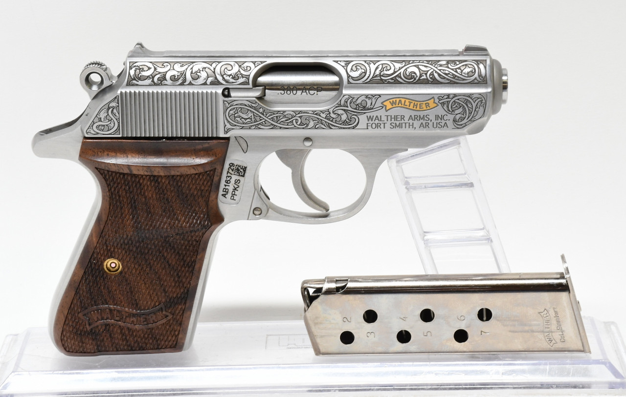 WALTHER PPK/S GOLD RIBBON PRE OWNED (1124345)