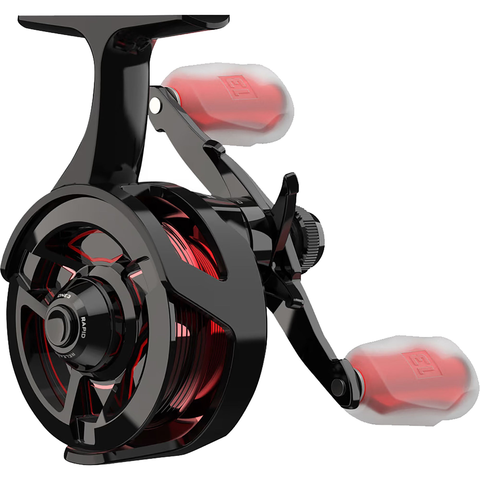 13 Fishing Descent Aluminum Inline Ice Fishing Reel